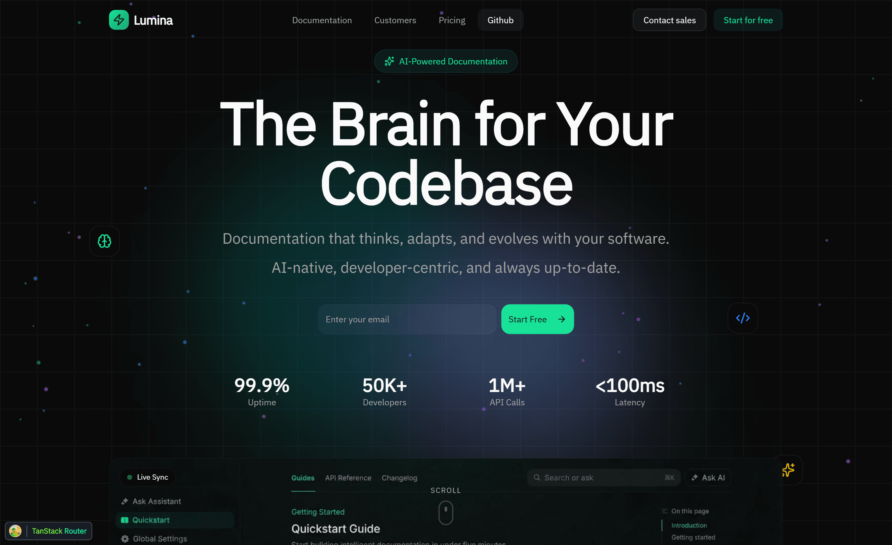 Animated Landing Page